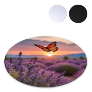 Round sublimation mousepad 20cm  - LT97205 (gadzety reklamowe)